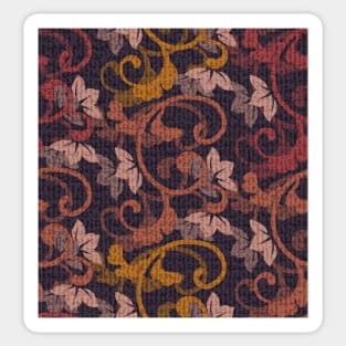 Moody Scroll Tapestry Sticker